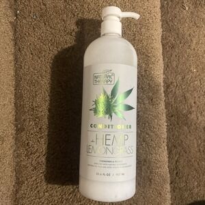 1 Bottle Natural Therapy 30.6 Oz Hemp & Lemongrass Strength Protect Conditioner